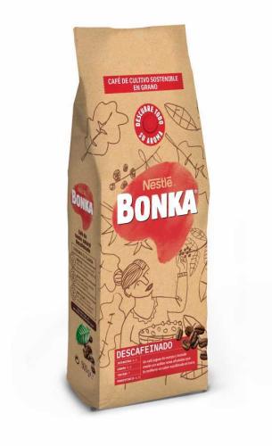 Café em grão Bonka 12487129, 500gr Descafeinado