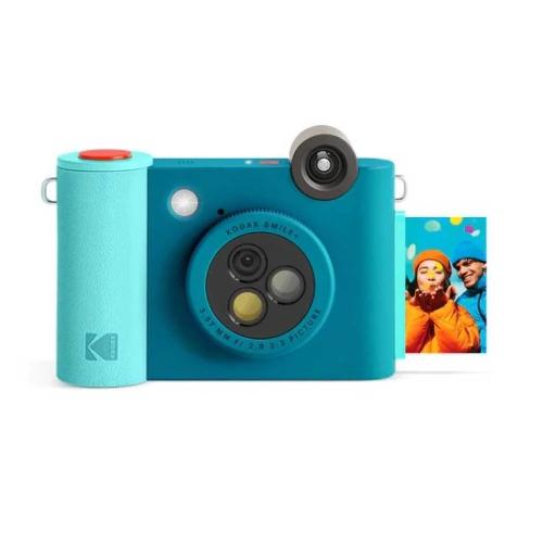 Câmara Kodak Smile+ Azul + Papel 20 folhas