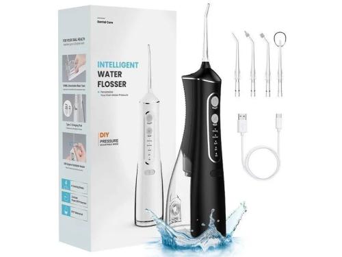 Extralink Beauty Intelligent Water Flosser L8 Black | Water Flosser | 2000mah Ipx7