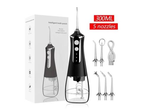 Extralink Beauty Intelligent Water Flosser L10 Black | Water Flosser | 2000mah Ipx6