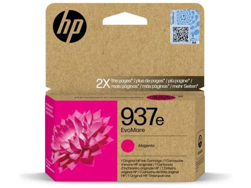 Hp Tinteiro Evomore 937e Original Magenta