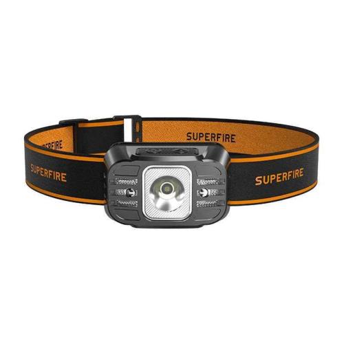 Lanterna Frontal Superfire Hl75-S. 350lm. Usb