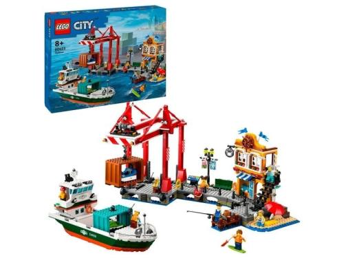 Lego City Porto Marítimo com Navio de Carga