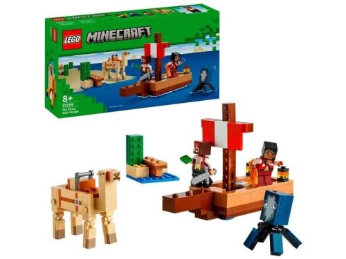 Lego Minecraft a Viagem do Navio Pirata (21259)