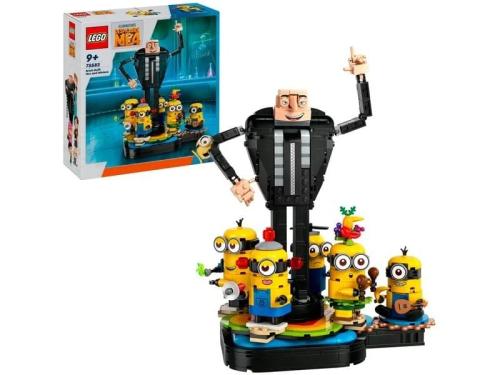 Lego Minions Gru e Os Minions Feitos de Peças