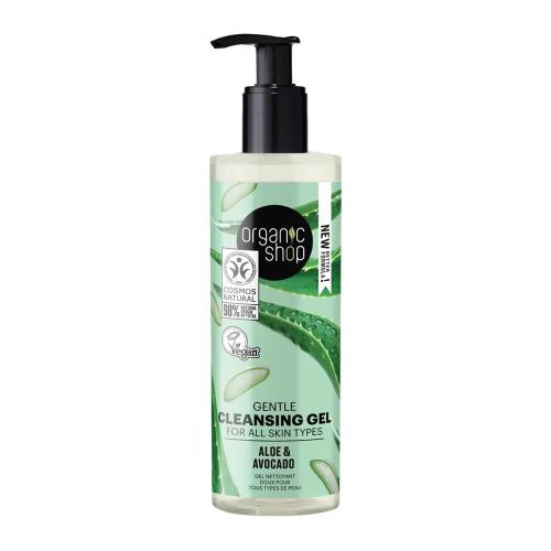 Organic Shop Aloe Gel Limpiador Corporal Todo Tip.