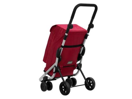 Carro de compras Play Go Up 2+4 Rodas Vinho Merlot