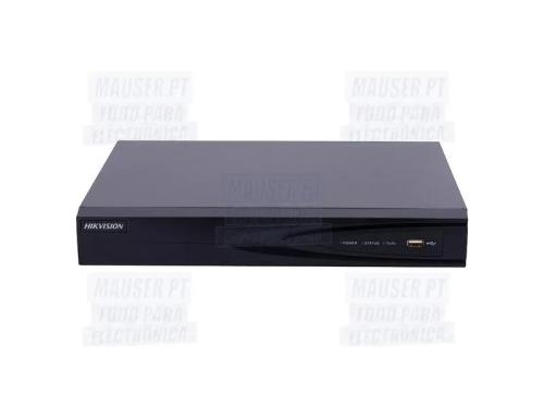 Gravador Nvr Hikvision Ds-7608ni-Q1 8ch Preto