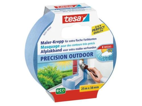 Tesa Masking Tape 25m X 25mm Preci.Outdoor Blue 04440