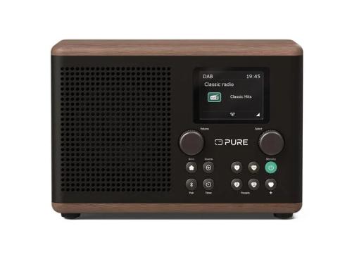 Rádio Dab+ e Fm Pure Classic H4 com Bluetooth
