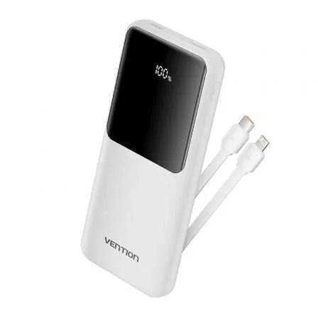 Powerbank 10000mah Vention Branco