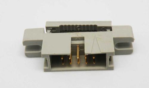 10c Idc Macho para Cabo Plano 2,54mm, com Or