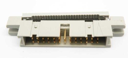 30c Idc Macho para Cabo Plano 2,54mm, com Or