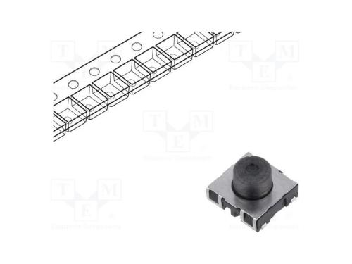 Microinterruptor TACT, SPST-NO, Pos: 2, 0,05A/42V.