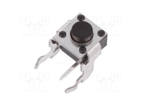Microinterruptor TACT, SPST-NO, Pos: 2, 0,05A/12V.