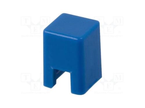 Tecla, apertado, 5,5mm, -25÷70C, quadrada, azul, .