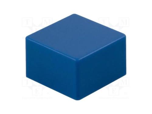 Tecla, apertado, 5,5mm, -25÷70C, quadrada, azul, .