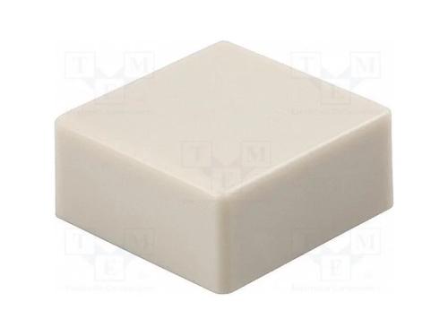 Tecla, apertado, 5,5mm, -25÷70C, quadrada, marfim.