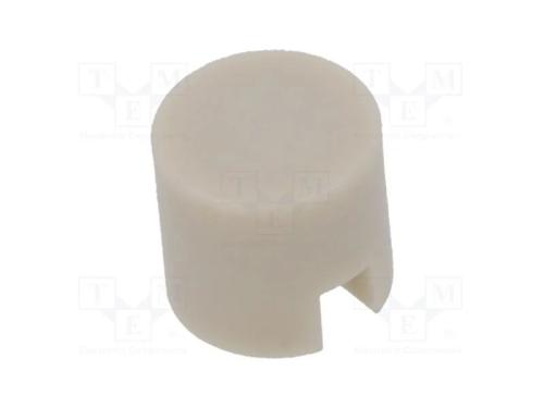 Tecla, apertado, 5,5mm, -25÷70C, redonda, marfim,.