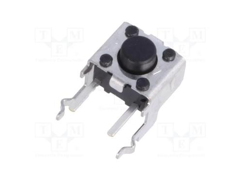 Microinterruptor TACT, SPST-NO, Pos: 2, 0,05A/24V.
