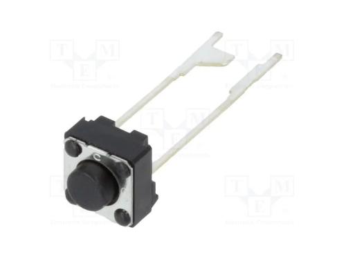 Microinterruptor TACT, SPST-NO, Pos: 2, 0,05A/24V.