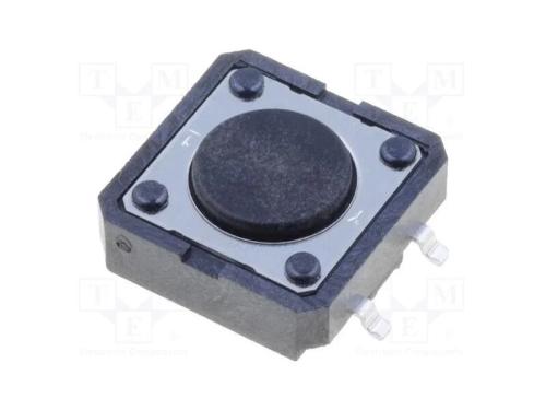 Microinterruptor TACT, SPST-NO, Pos: 2, 0,05A/24V.