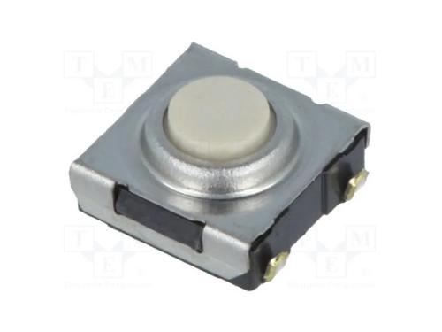 Microinterruptor TACT, SPST-NO, Pos: 2, 0,05A/24V.