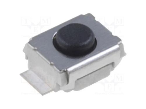 Microinterruptor TACT, SPST-NO, Pos: 2, 0,05A/24V.