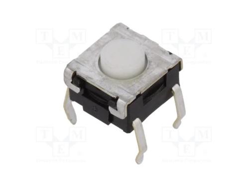 Microinterruptor TACT, SPST-NO, Pos: 2, 0,05A/24V.