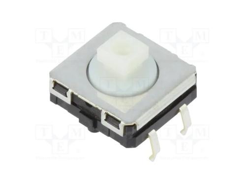 Microinterruptor TACT, SPST-NO, Pos: 2, 0,05A/24V.