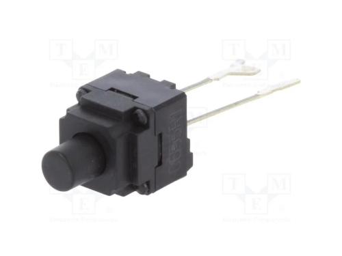 Microinterruptor TACT, SPST-NO, Pos: 2, 0,05A/12V.