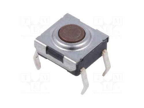 Microinterruptor TACT, SPST-NO, Pos: 2, 0,05A/12V.