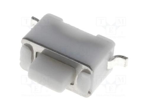 Microinterruptor TACT, SPST-NO, Pos: 2, 0,05A/12V.