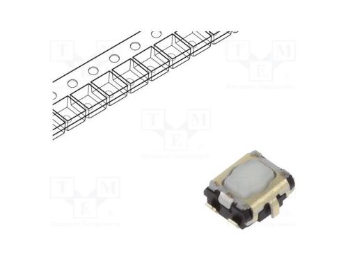 Microinterruptor Tact, Spst, Pos: 2, Smt, Não Disp, 2,4n, 1,7mm