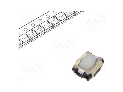 Microinterruptor Tact, Spst, Pos: 2, Smt, Não Disp, 3,5n, 1,7mm