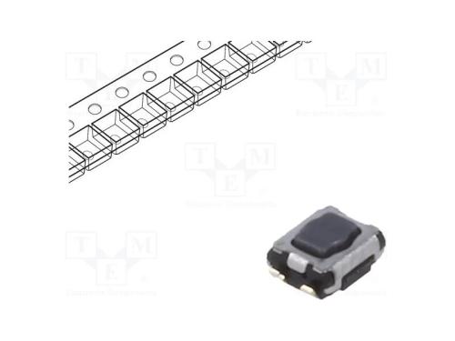 Microinterruptor Tact, Spst, Pos: 2, Smt, Não Disp, 5n, 1,7mm, Evpaa