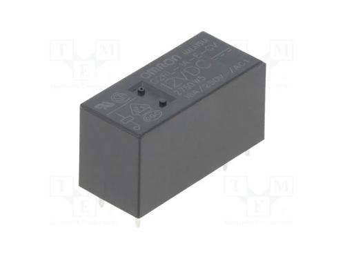 Relé: Eletromagnético, Spst-No, Ubobina : 12vdc, 16a/250vac, Pcb
