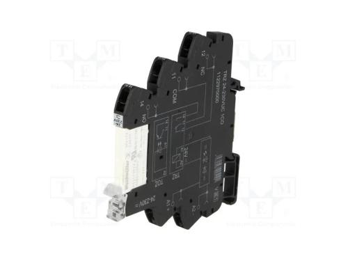 Relé: de interface, SPDT, Ucoma: 24÷230VDC, Ucom:.