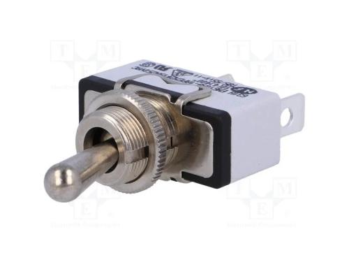 Interruptor: de alavanca, Pos: 2, SPST, ON-OFF, 1.