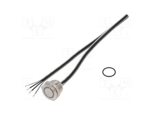 Interruptor: Antivandalismo, Pos: 2, Spst-No, 50ma/24vdc, Ip65