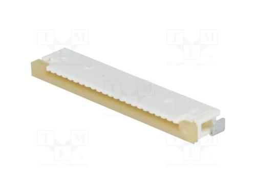 Conector: FFC/FPC, horizontais, PIN: 22, contacto.
