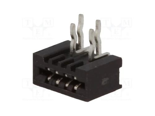 Conector: FFC/FPC, angulares 90, PIN: 4, Non-ZIF,.