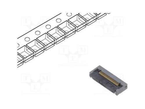 Conector: FFC/FPC, horizontais, PIN: 20, contacto.