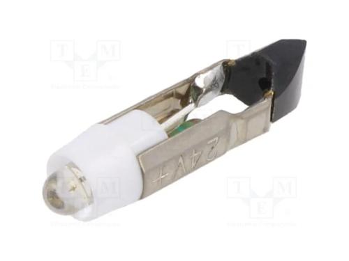 Led, Vermelho/Verde, Casquilho: T5,5k, 24v