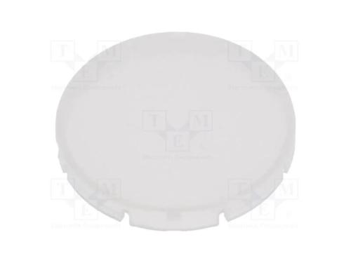 Lente para Pressão, Rontron-R-Juwel, Opala Branca Transparente