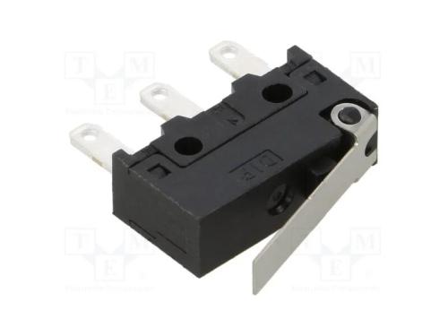 Microinterruptor Snap Action, 5a/30vdc, com Alavanca, Spdt, Ms6