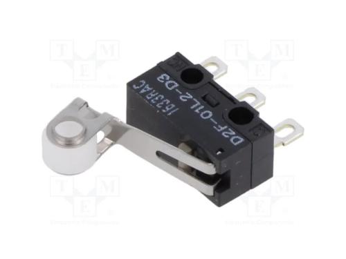 Microinterruptor Snap Action, 0,1a/30vdc, Spdt, On-(Off), Pos: 2