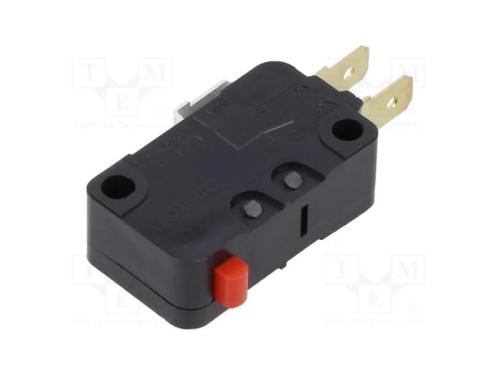 Microinterruptor SNAP ACTION, 16A/250VAC, sem ala.