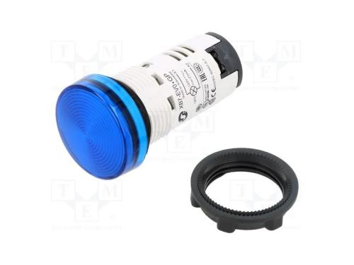 Luz de Indicação, 22mm, Harmony Xb7, -25÷70c, Ilum: Led, 120v