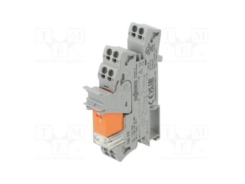 Relé: de interface, DPDT, Ubobina: 24VDC, 8A, 8A/.